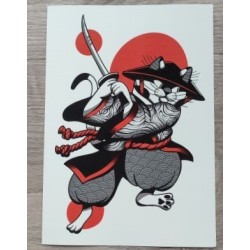 Affiche A4 "Chamouraï"