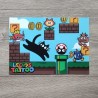 Affiche A4 "Mario-Cat"