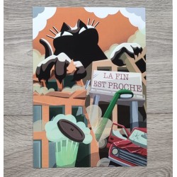 Affiche A4 "La Fin est Proche"