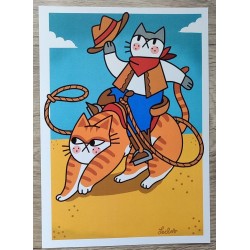 Affiche A4 "Yee-Haa"