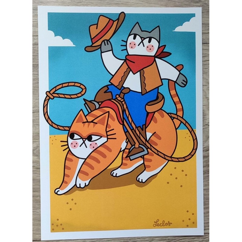 Affiche A4 "Yee-Haa"