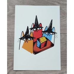 Affiche A4 "La Trilogie du Samedi"