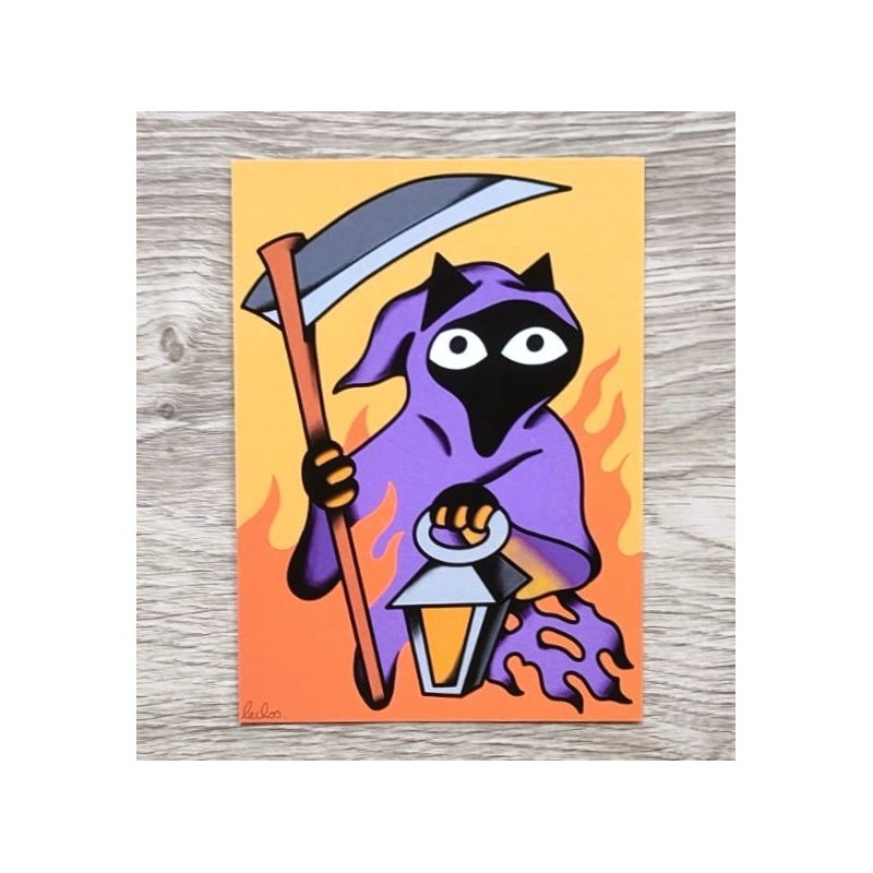 Carte Postale "La Faucheuse"