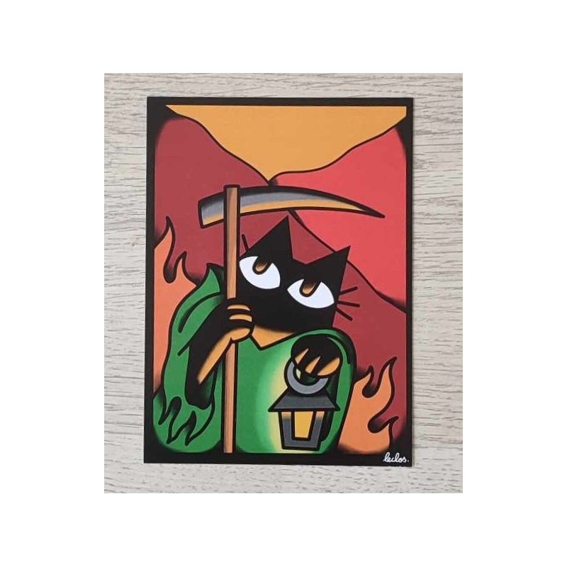 Carte Postale "Chatan"