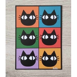 Carte Postale "Pop art"