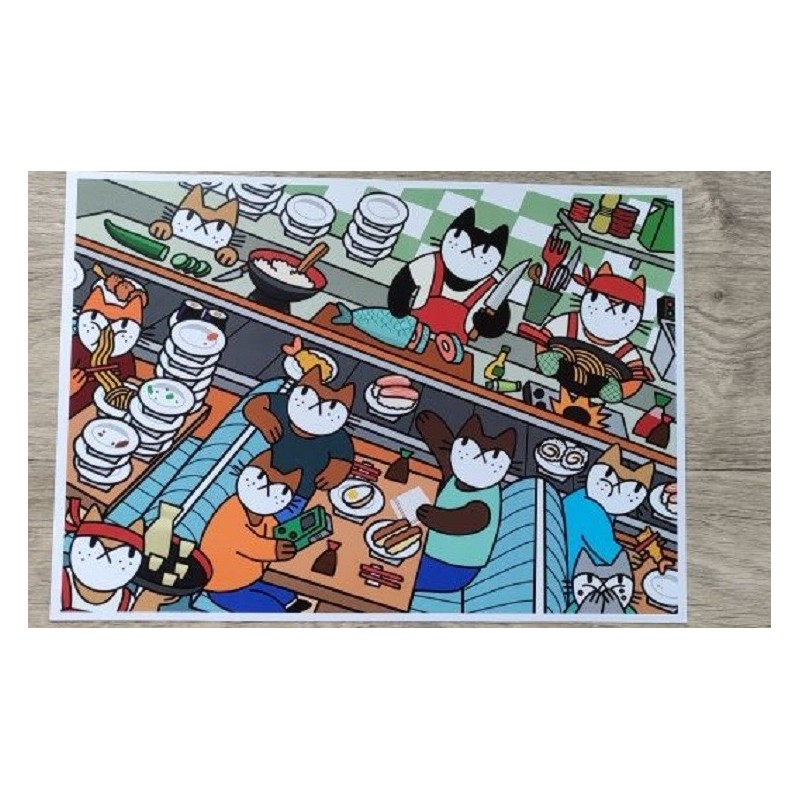 Poster A3 "Sushi