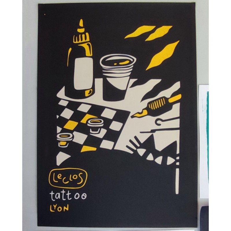 Poster A3 "Tattoo Chill"