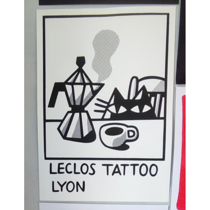 Poster A3 "Cafetière"