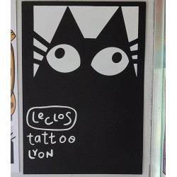 Affiche A4 "Silly Cat"