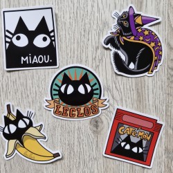 Pochette Stickers Miaou