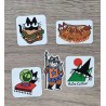 Pochette Stickers Hot-Cat