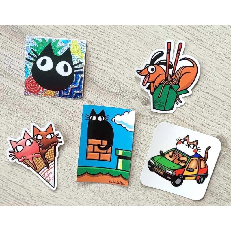 Pochette Stickers Chaxo