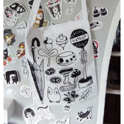 Tote Bag Le Bon Voisin (blanc) :)