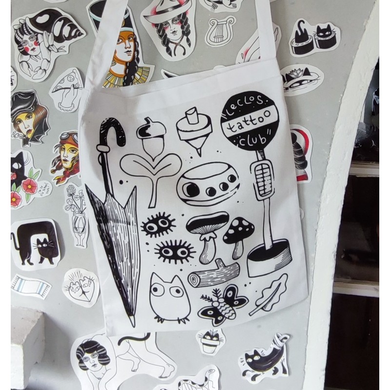 Tote Bag Le Bon Voisin (blanc) :)