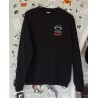 Pull Noir motif "Catouage"